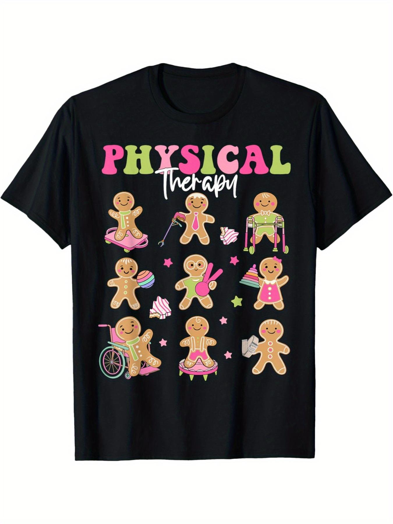 Physical Therapy Christmas Therapist Christmas gingerbread T-Shirt Summer Comfortable Casual Short Sleeve T-Shirt 5XL різнокольоровий
Physical Therapy Christmas Therapist Christmas gingerbread T-Shirt Summer Comfortable Casual Short Sleeve T-Shirt 5XL різнокольоровий