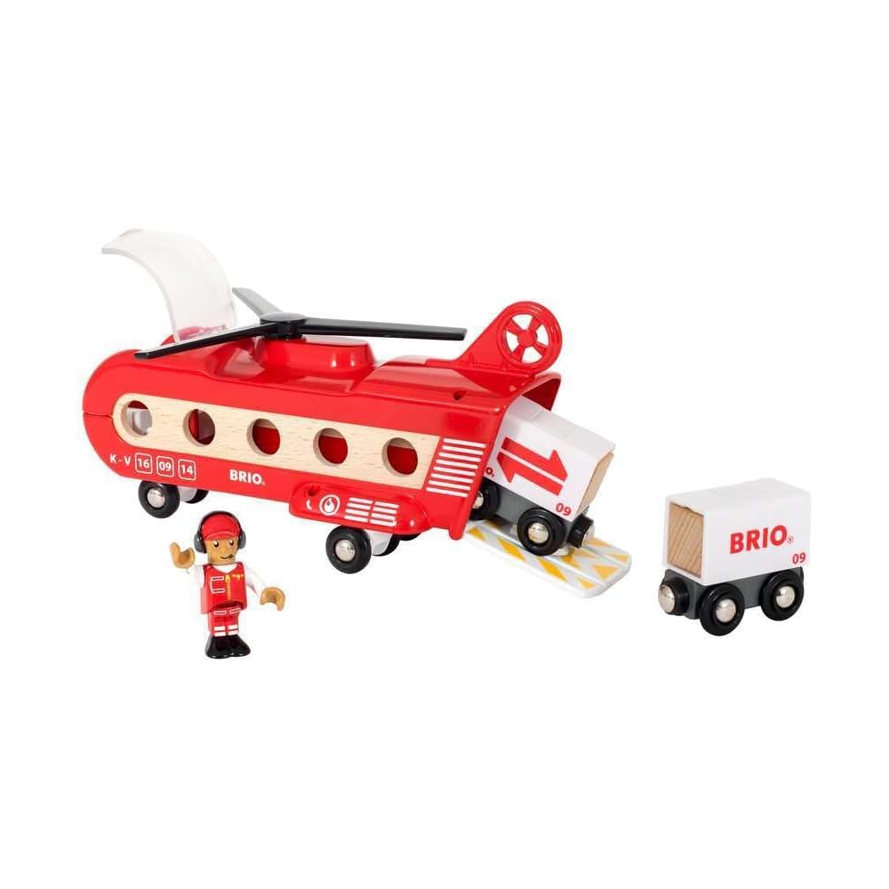 Brio Cargo Helicopter 33886 Wooden Toy for Ages 3+ Educational Play Vehicle
Brio Cargo Helicopter 33886 Wooden Toy for Ages 3+ Educational Play Vehicle