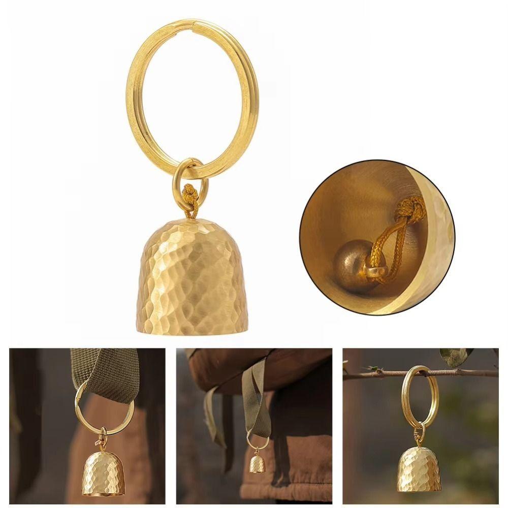 Hanging Ornament Pendant Wind Chime Brass Feng Shui Bell Multifunction Wind Bell Keychain Outdoor золотой
Hanging Ornament Pendant Wind Chime Brass Feng Shui Bell Multifunction Wind Bell Keychain Outdoor золотой