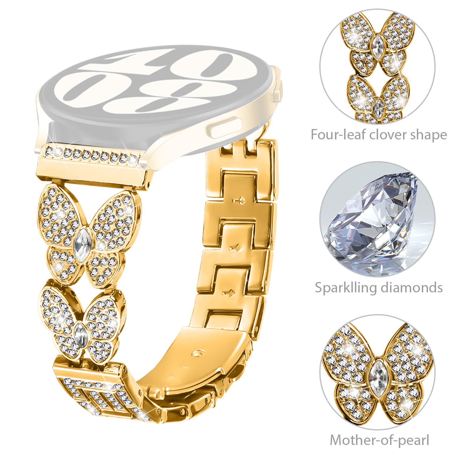 For Garmin Forerunner 255 Music Metal Band Butterfly Rhinestones Decor Watch Strap Rose Gold
For Garmin Forerunner 255 Music Metal Band Butterfly Rhinestones Decor Watch Strap Rose Gold