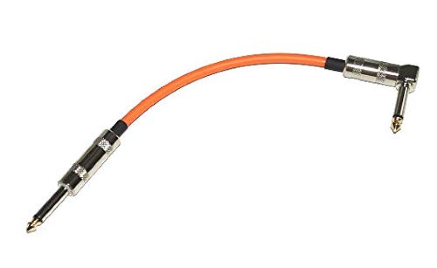 Canare GS-6 Patch Cable, 20cm, L-S Type, Orange, 1 Cable
Canare GS-6 Patch Cable, 20cm, L-S Type, Orange, 1 Cable