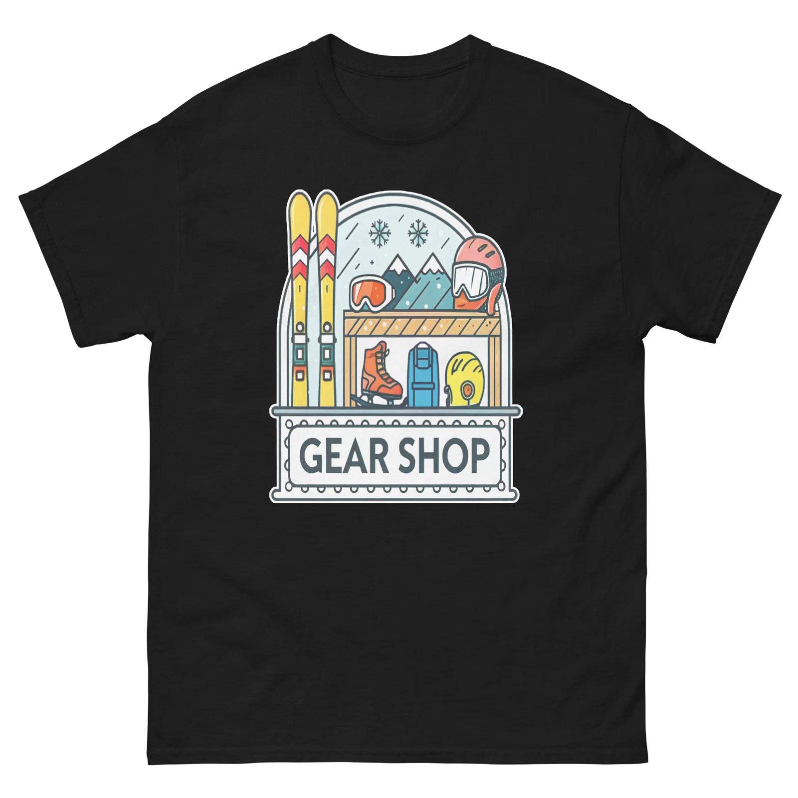 Gear Shop Mountain Ski Resort Town T-Shirt XL
Gear Shop Mountain Ski Resort Town T-Shirt XL