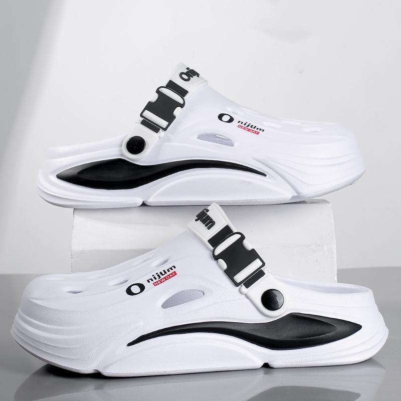 Summer Men S Beach Clogs Outdoor Sandals Breathable Eva Slippers Soft Slides New Mens Casual Garden Shoe Male Beach Slippers 44-45
Summer Men S Beach Clogs Outdoor Sandals Breathable Eva Slippers Soft Slides New Mens Casual Garden Shoe Male Beach Slippers 44-45