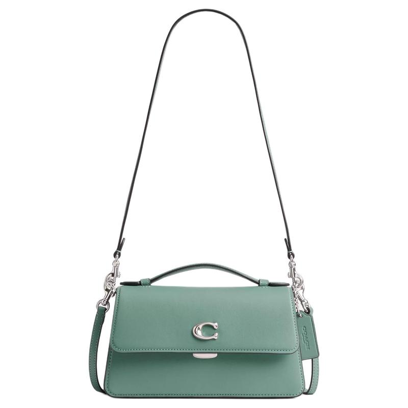 COACH Juno 23 push-lock closure interior snap pocket glove-tanned leather shoulder bag medium women s blue crystal синій
COACH Juno 23 push-lock closure interior snap pocket glove-tanned leather shoulder bag medium women s blue crystal синій