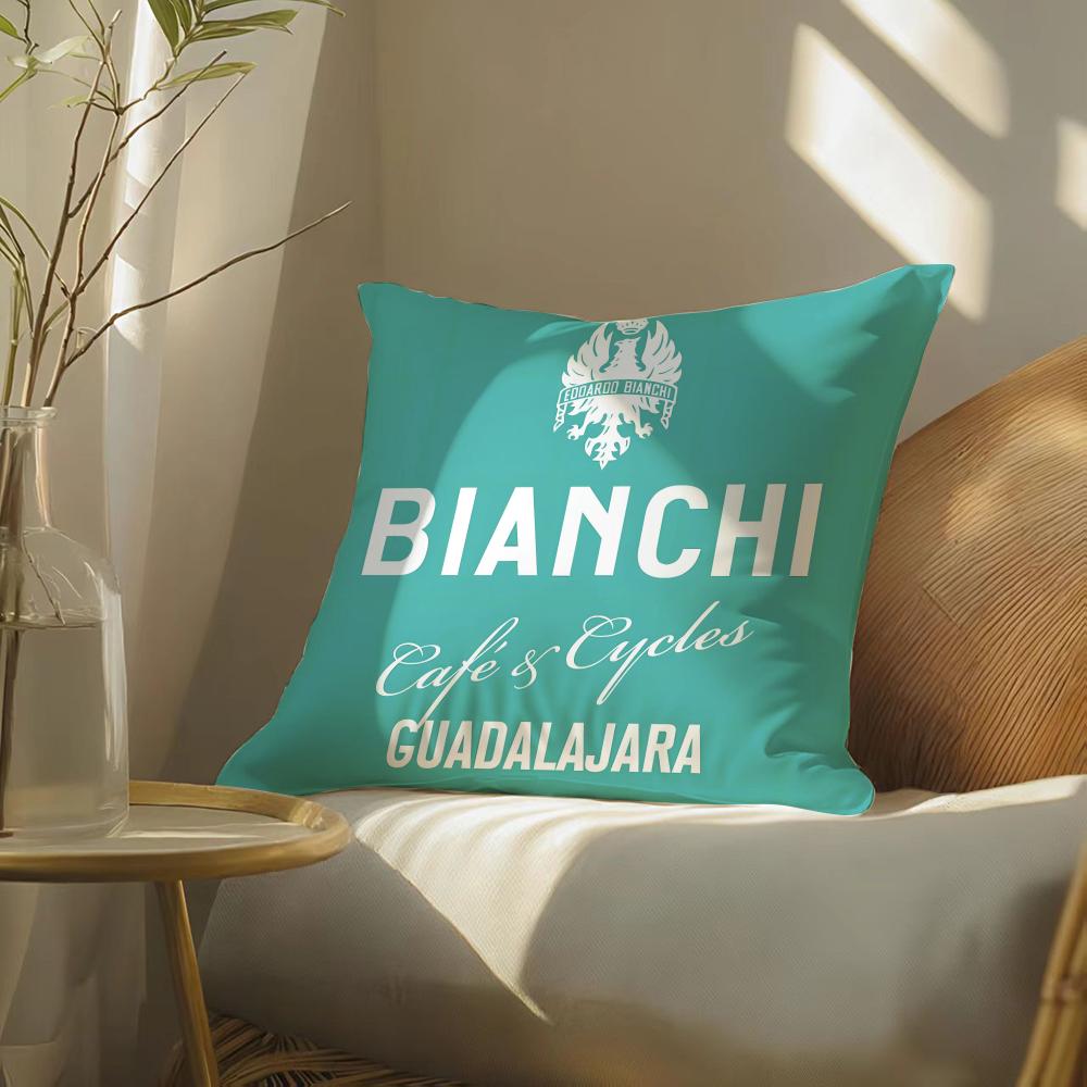 Bianchi Logo Pillow Case Pattern Printed Pillowcase for Living Room Sofa Cushion Cover Bedroom Decor 30x30 cm
Bianchi Logo Pillow Case Pattern Printed Pillowcase for Living Room Sofa Cushion Cover Bedroom Decor 30x30 cm