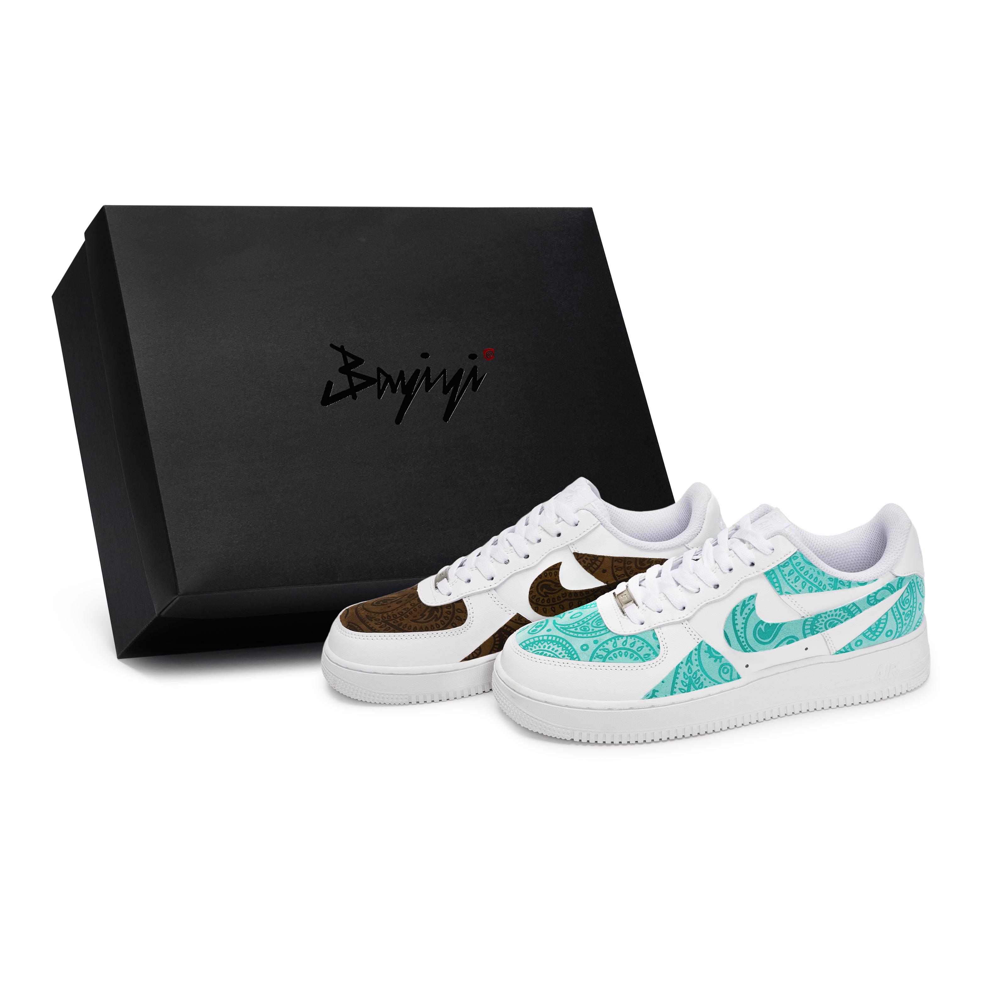 Nike Air Force 1 Skateboard Shoes Unisex Low Top White/Brown/Tiffany CW2288-111(Team80-SBOX) 38
Nike Air Force 1 Skateboard Shoes Unisex Low Top White/Brown/Tiffany CW2288-111(Team80-SBOX) 38