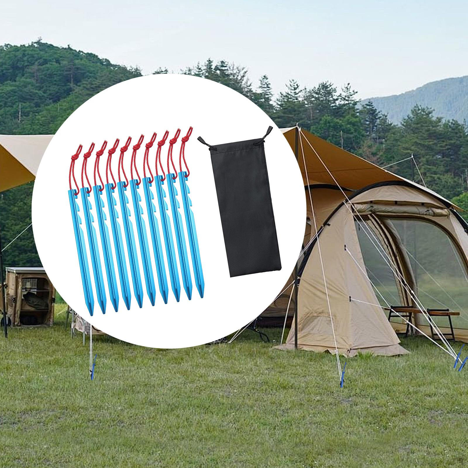 10 шт. колышков для палаток для кемпинга и активного отдыха со светоотражающими веревками синий
10 шт. колышков для палаток для кемпинга и активного отдыха со светоотражающими веревками синий