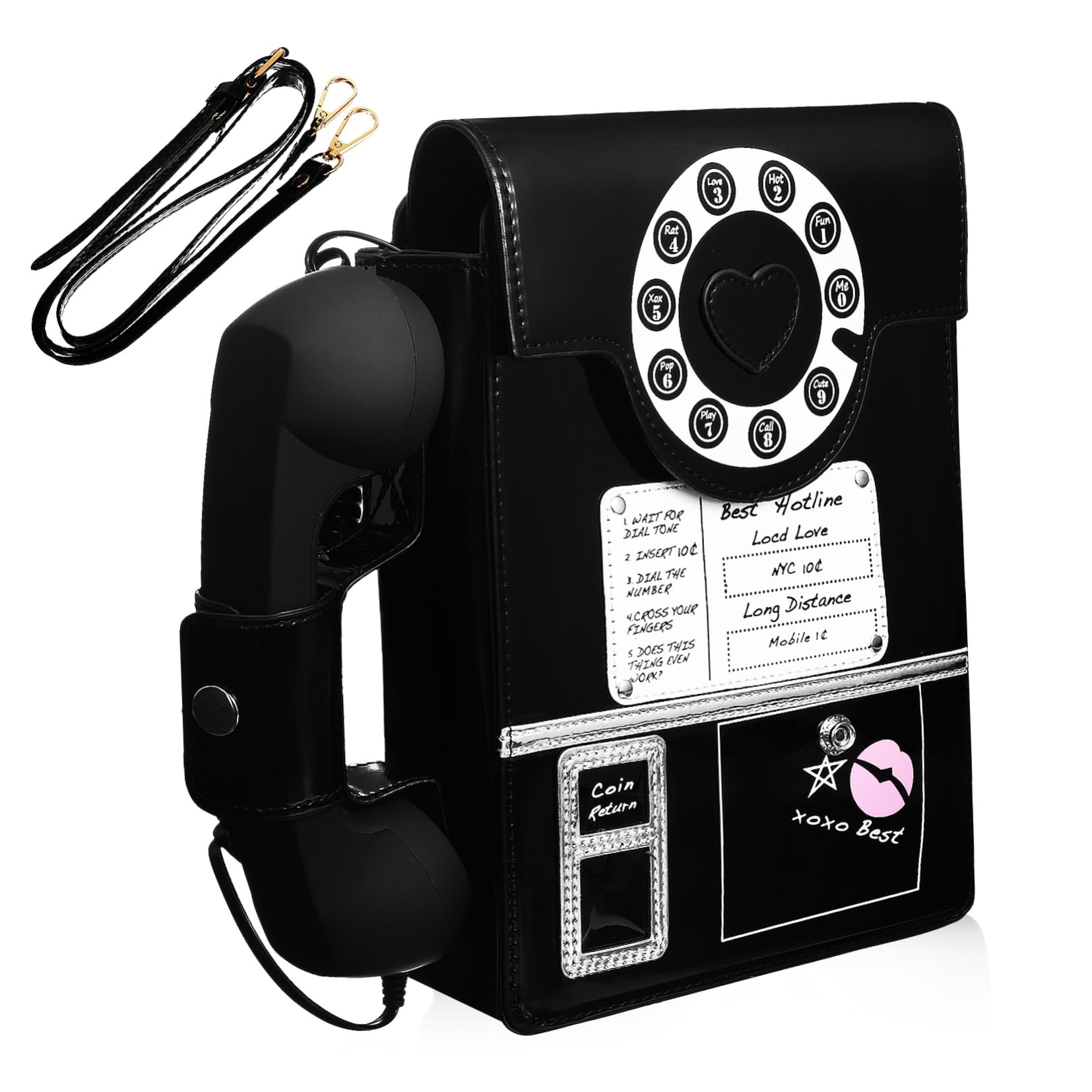 Lurrose Phone-Shaped Shoulder Bag for Women, Crossbody Bag with Cell Phone Storage and Strap, Outdoor Fashion Bag for Girls, Perfect for Commuting to
Lurrose Phone-Shaped Shoulder Bag for Women, Crossbody Bag with Cell Phone Storage and Strap, Outdoor Fashion Bag for Girls, Perfect for Commuting to