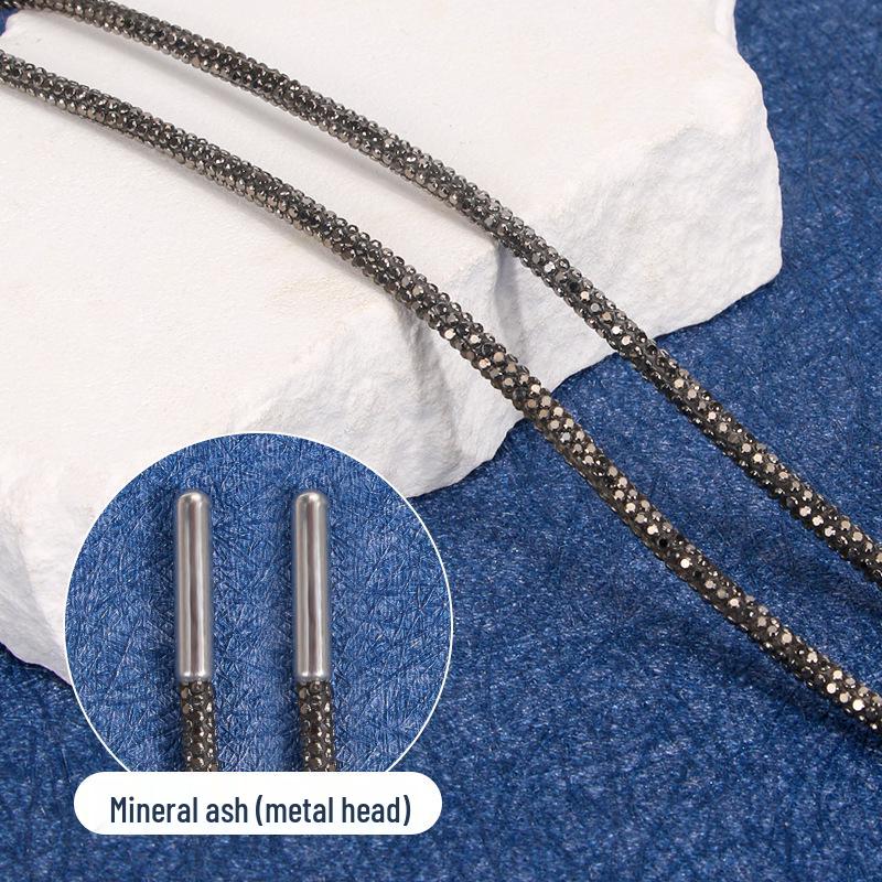 Трендові білі шнурки з кристалами для взуття, капелюхів та одягу 60 cm
Трендові білі шнурки з кристалами для взуття, капелюхів та одягу 60 cm