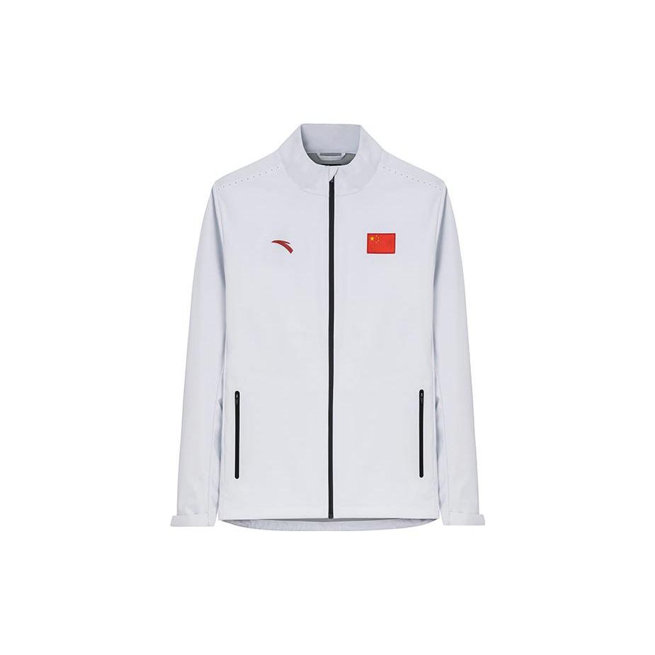 Мужская куртка Anta Champion All-Weather Series с однотонным логотипом, национальным флагом, застежкой-молнией и воротником-стойкой, чисто-белая 152350611-1 S
Мужская куртка Anta Champion All-Weather Series с однотонным логотипом, национальным флагом, застежкой-молнией и воротником-стойкой, чисто-белая 152350611-1 S