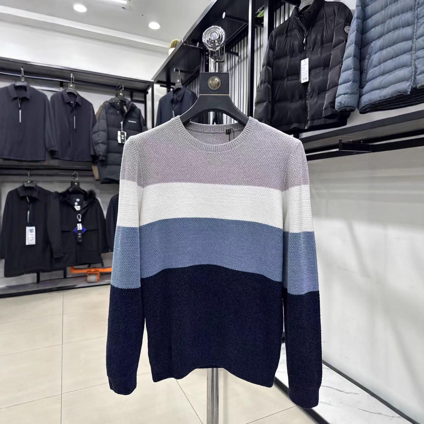 Sea Cut Soft Chenille Striped Knitwear for Men: Warm and Skin-Friendly Autumn/Winter Base Layer Size 170: 115-130 kg синій
Sea Cut Soft Chenille Striped Knitwear for Men: Warm and Skin-Friendly Autumn/Winter Base Layer Size 170: 115-130 kg синій
