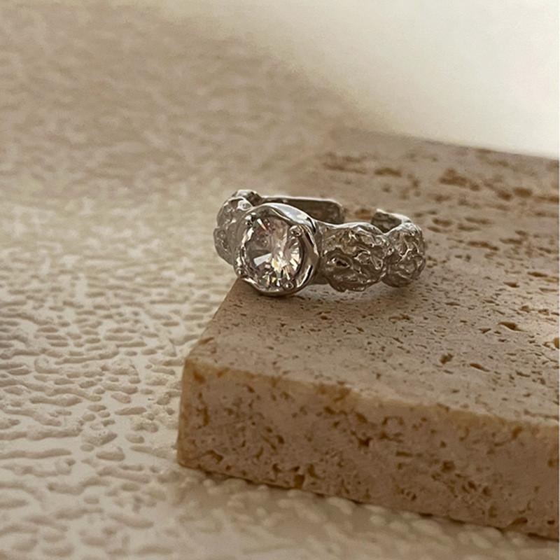 Rock Open Texture Ring Women Modern Jewelry Fashion Decoration Gifts Ornament
Rock Open Texture Ring Women Modern Jewelry Fashion Decoration Gifts Ornament