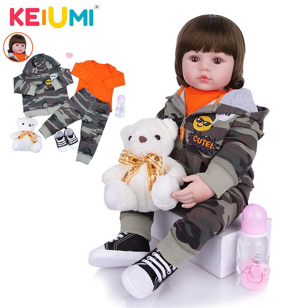 KEIUMI Лидер продаж тканевое тело куклы 60 см реалистичная кукла Bebe Reborn Menina мягкая сенсорная игрушка для малышей подарок Best Playmate
KEIUMI Лидер продаж тканевое тело куклы 60 см реалистичная кукла Bebe Reborn Menina мягкая сенсорная игрушка для малышей подарок Best Playmate