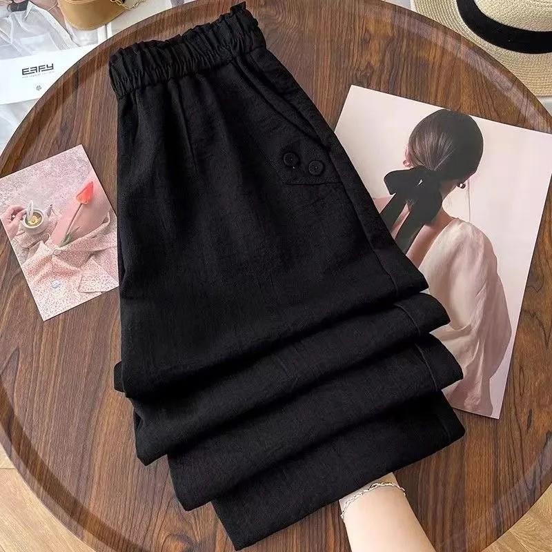 2026 Summer Korean Style High Waist Elastic Harem Pants - Versatile, Slimming, Fashionable, Cropped 2XL (115-130 jin)
2026 Summer Korean Style High Waist Elastic Harem Pants - Versatile, Slimming, Fashionable, Cropped 2XL (115-130 jin)