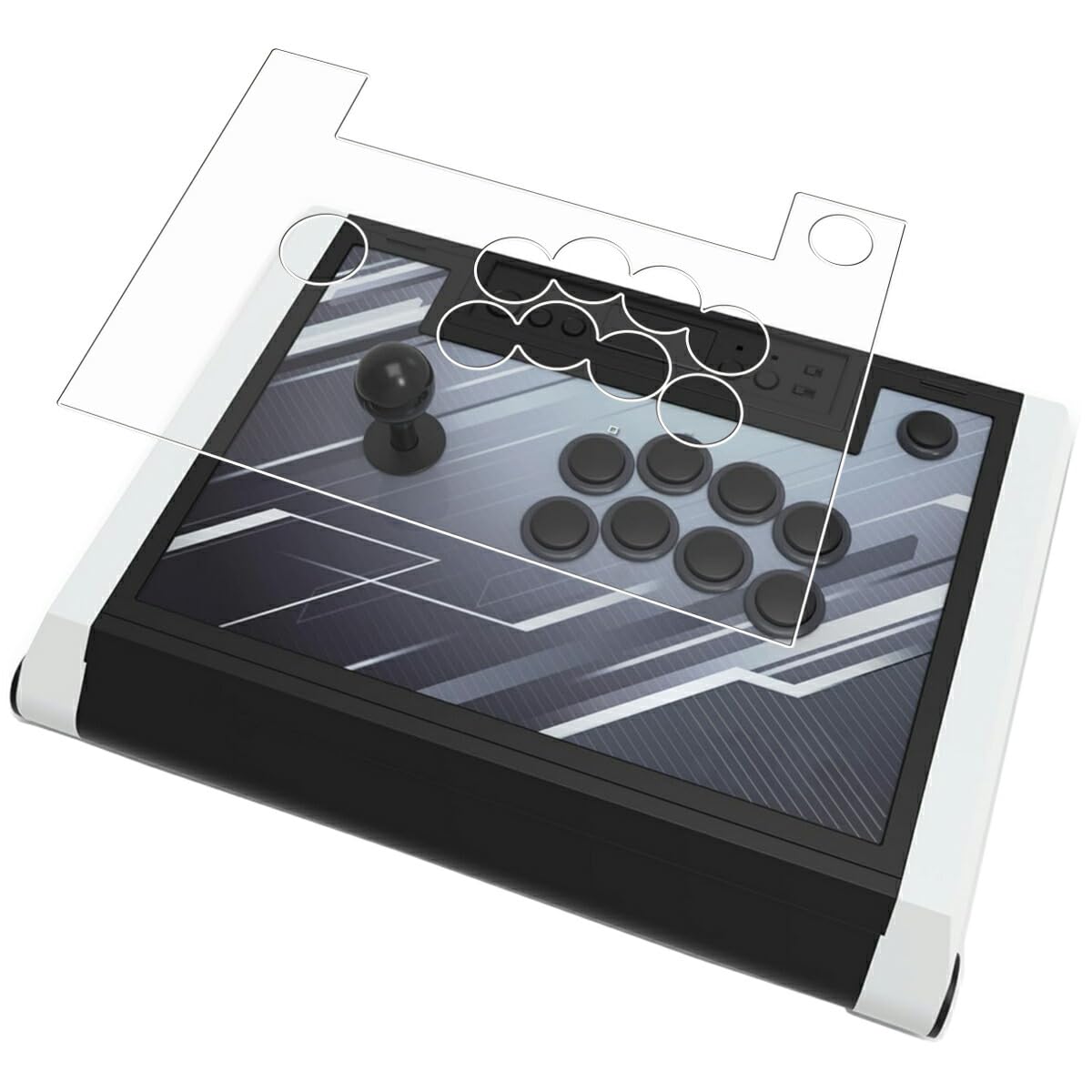 ClearView HORI Fighting Stick Silent LCD Protective Film Clear Type Зроблено в Японії SPF-039 Anti Fingerprint
ClearView HORI Fighting Stick Silent LCD Protective Film Clear Type Зроблено в Японії SPF-039 Anti Fingerprint