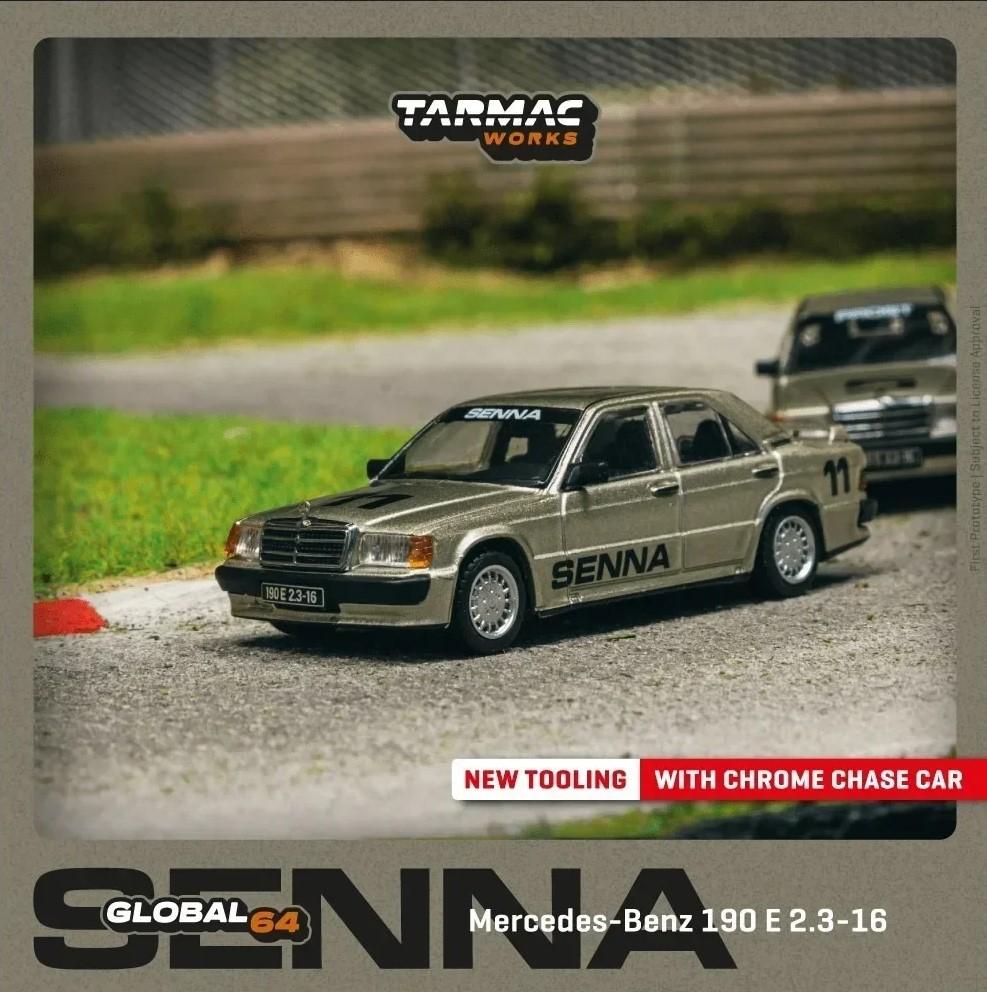 TW 1:64 Mercedes Benz 190 E 2.3-16 Race Of Champion 1984 Ayrton Senna Diecast Car Model Collection Toys Tarmac Works
TW 1:64 Mercedes Benz 190 E 2.3-16 Race Of Champion 1984 Ayrton Senna Diecast Car Model Collection Toys Tarmac Works