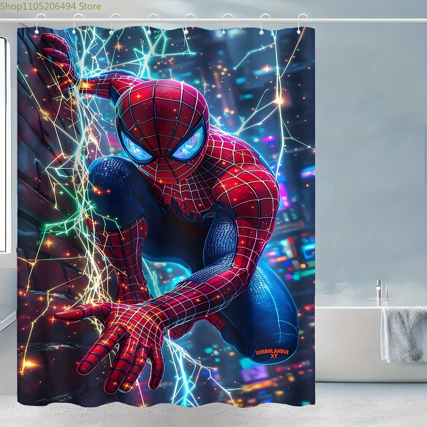 A Printed Shower Curtain Featuring Spider- Climbing a Cityscape at Night, Made of Durable Polyester Fabric, Suitable for Cozy 90x180cm
A Printed Shower Curtain Featuring Spider- Climbing a Cityscape at Night, Made of Durable Polyester Fabric, Suitable for Cozy 90x180cm