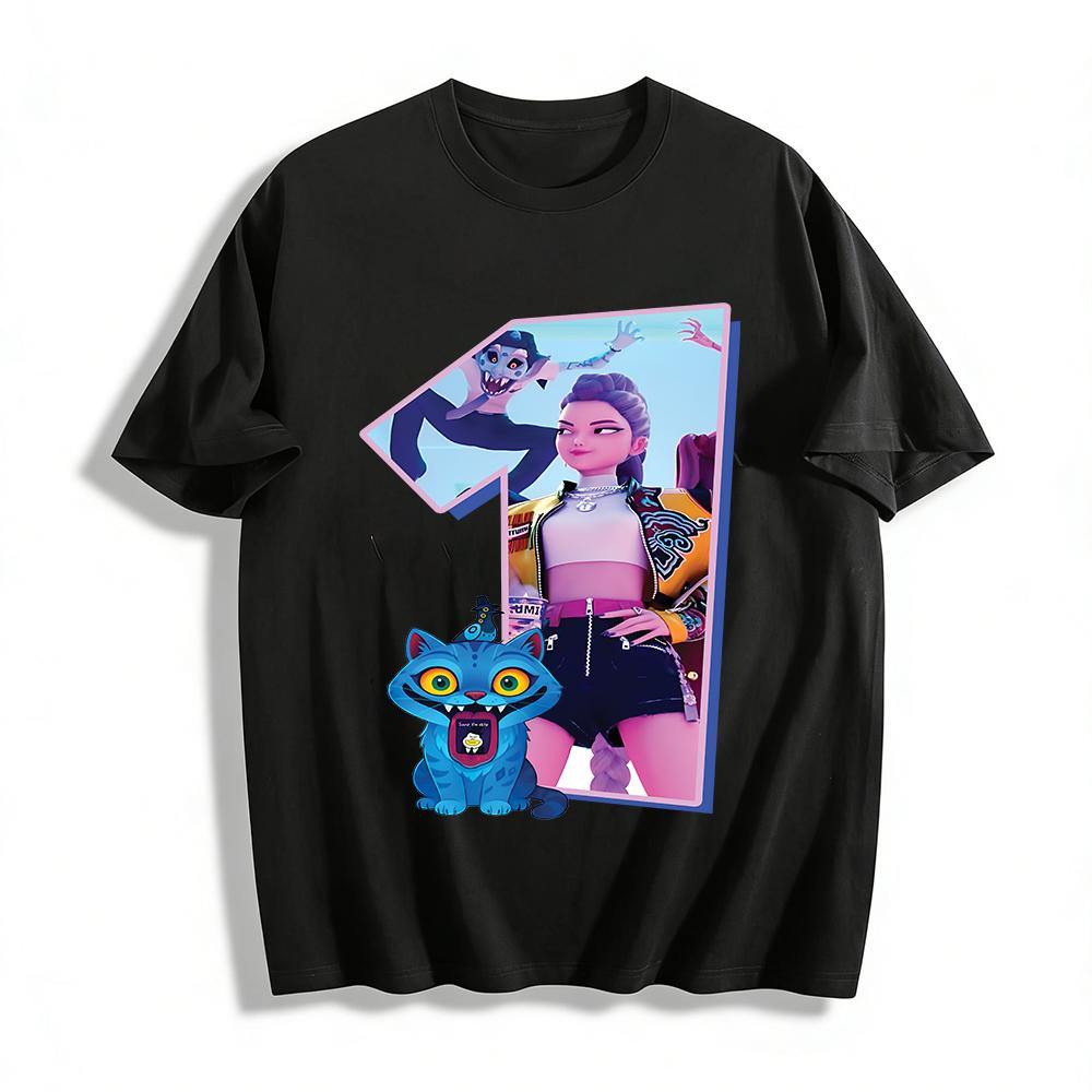 Street Style Subculture Virtual Idol Print T-Shirt Unisex Loose Casual Graphic Top Pure cotton T-shirt XXS
Street Style Subculture Virtual Idol Print T-Shirt Unisex Loose Casual Graphic Top Pure cotton T-shirt XXS