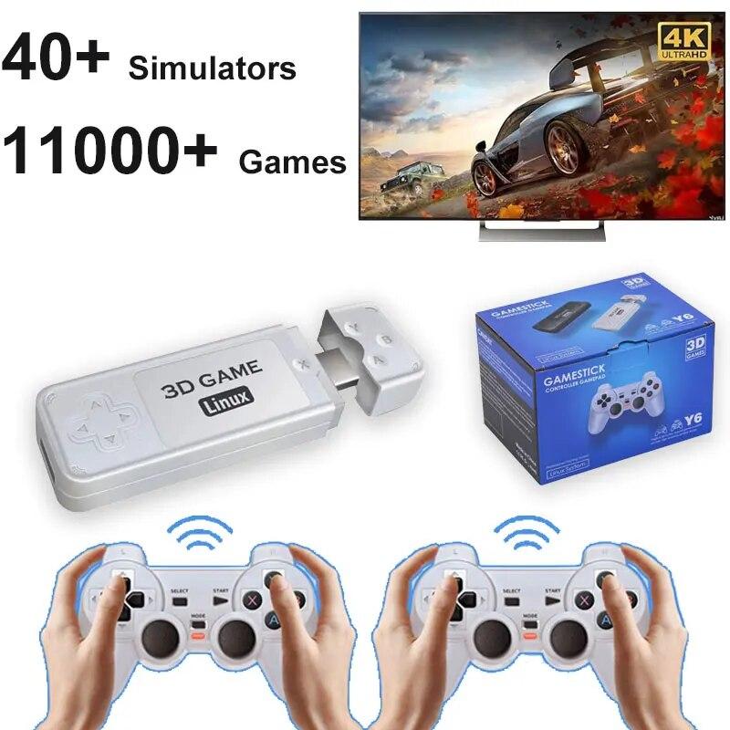 4K 10000 игр 128G игровая консоль Y6 игровая приставка 2,4G беспроводной контроллер ручной игровой плеерHD ТВ игровая приставка ретро консоль
4K 10000 игр 128G игровая консоль Y6 игровая приставка 2,4G беспроводной контроллер ручной игровой плеерHD ТВ игровая приставка ретро консоль