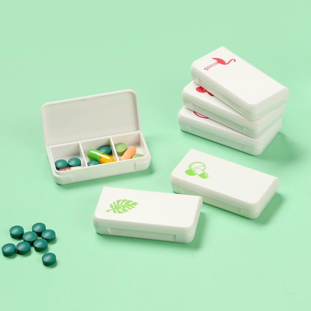 1Pc Letter Mini Medicine Storage Boxes Fashion Small Fresh Three-grid Separate Pill Box Compact Medicine Sealed Organizer Case
1Pc Letter Mini Medicine Storage Boxes Fashion Small Fresh Three-grid Separate Pill Box Compact Medicine Sealed Organizer Case