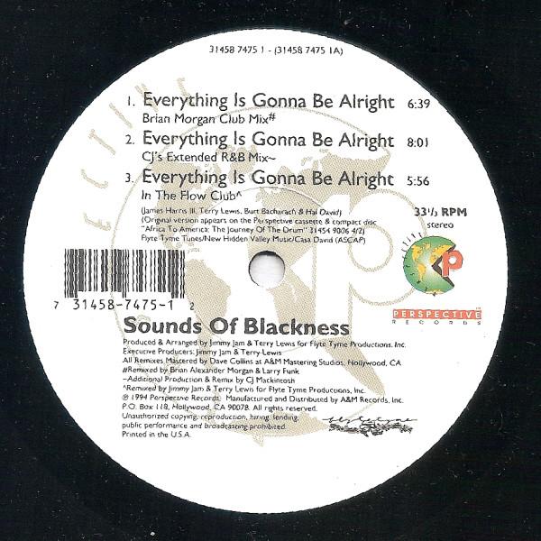 12-дюймовая пластинка SOUNDS OF BLACKNESS - Всё будет хорошо 3145874751 Perspective Rec 1994 США Танцевальная и Электронная Бывшая в употреблении
12-дюймовая пластинка SOUNDS OF BLACKNESS - Всё будет хорошо 3145874751 Perspective Rec 1994 США Танцевальная и Электронная Бывшая в употреблении