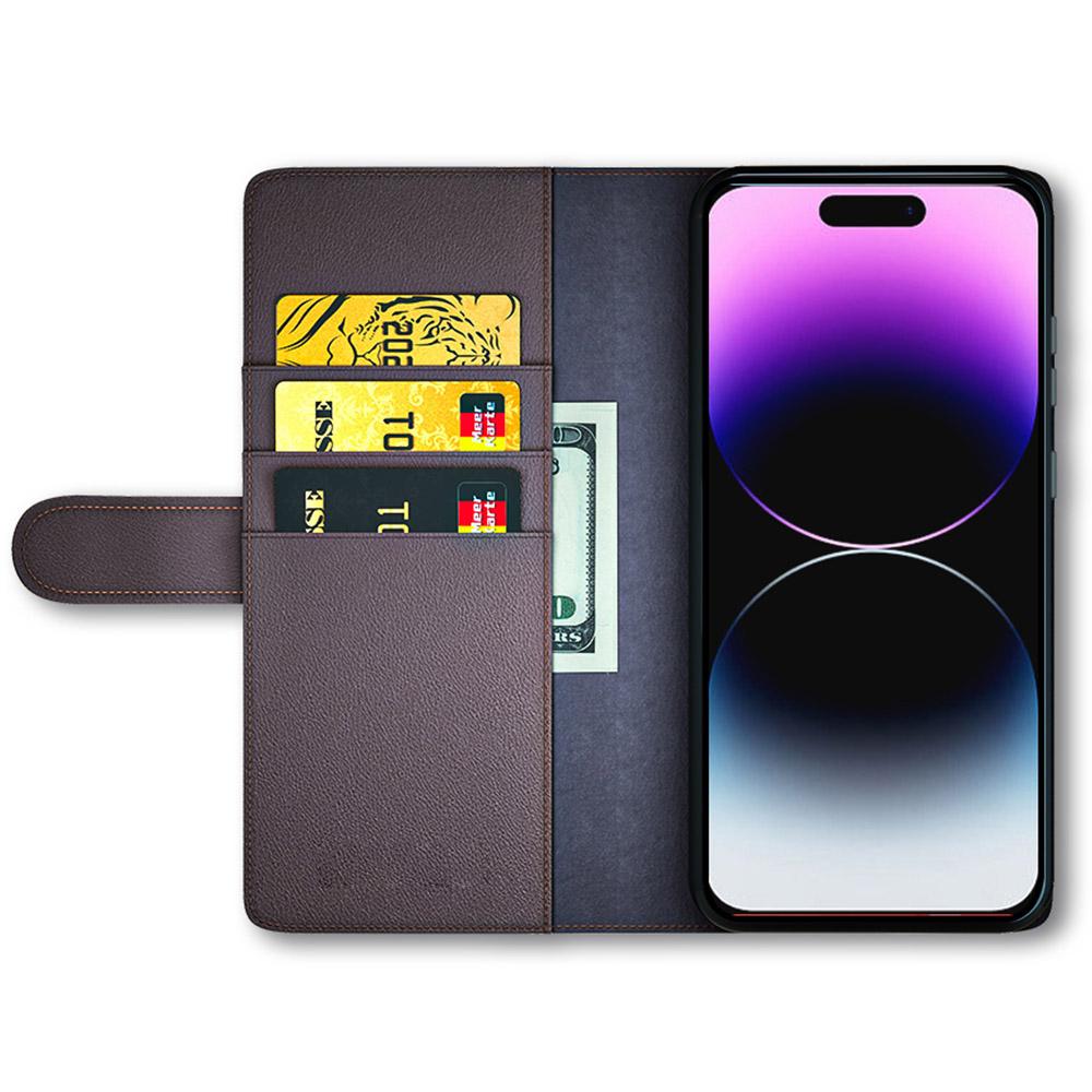 For iPhone 15 Pro Max Case Genuine Split Leather Phone Cover with Wallet Stand Brown
For iPhone 15 Pro Max Case Genuine Split Leather Phone Cover with Wallet Stand Brown