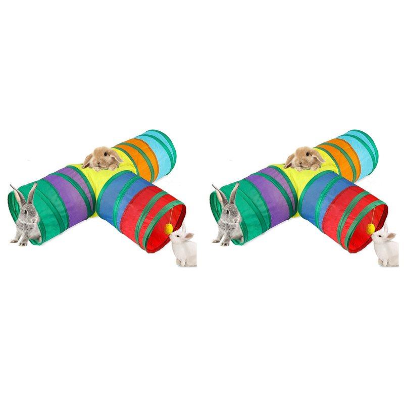 ABUL-2X Bunny Tunnels & Tubes Collapsible 3 Way Bunny Hideout Small Animal Activity Tunnel For Dwarf Rabbits Bunny Kitty разноцветный
ABUL-2X Bunny Tunnels & Tubes Collapsible 3 Way Bunny Hideout Small Animal Activity Tunnel For Dwarf Rabbits Bunny Kitty разноцветный