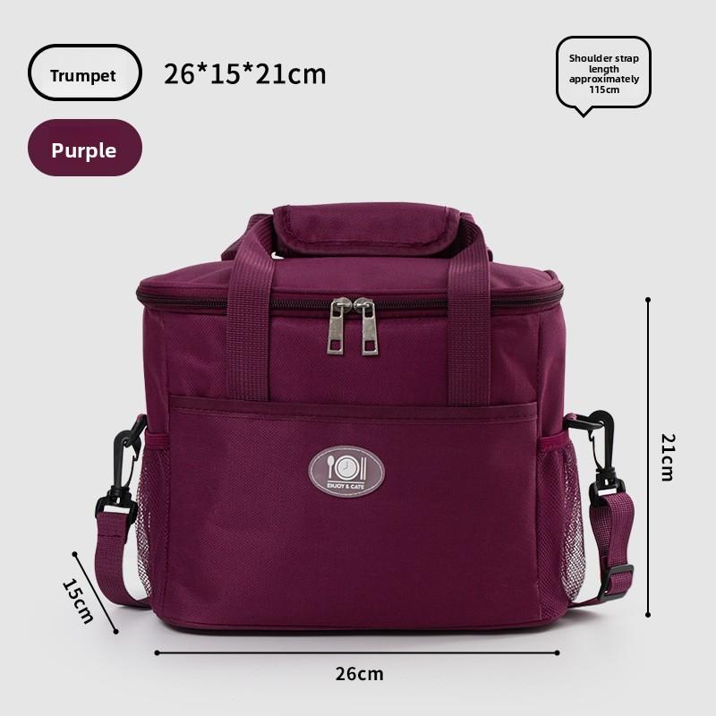Oxford Cloth Insulated Bento Bag For Kids With Waterproof And Thick Aluminum Foil For School Lunches 21cm фіолетовий
Oxford Cloth Insulated Bento Bag For Kids With Waterproof And Thick Aluminum Foil For School Lunches 21cm фіолетовий