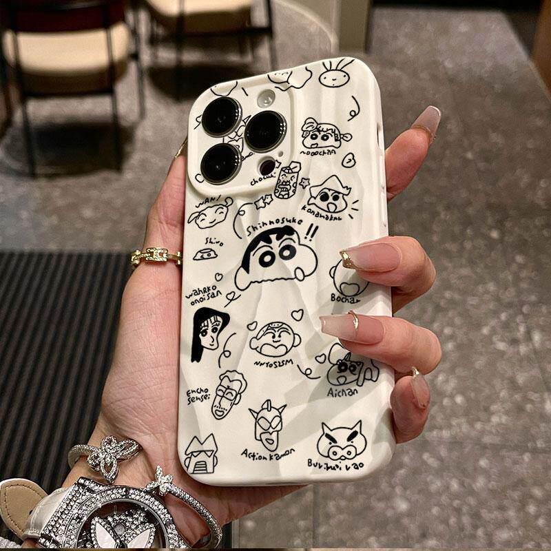Crayon Shin-chan iPhone 17/16 Pro Max Case and Apple 13/12/11/XR Pleated Design Phone Cover iPhone 13
Crayon Shin-chan iPhone 17/16 Pro Max Case and Apple 13/12/11/XR Pleated Design Phone Cover iPhone 13