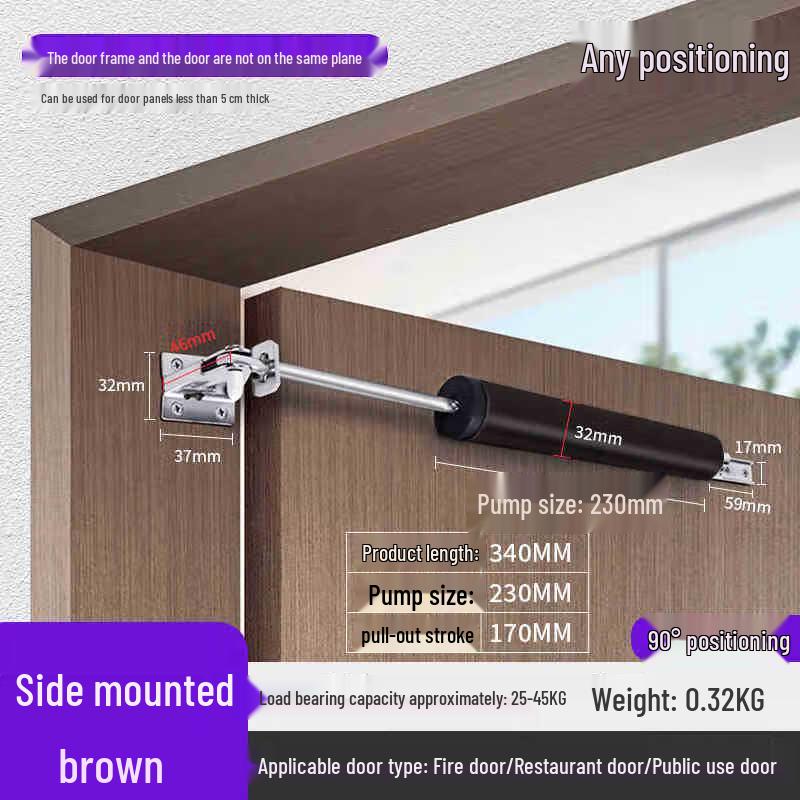 Shengbai Pneumatic Hydraulic Door Closer
Shengbai Pneumatic Hydraulic Door Closer