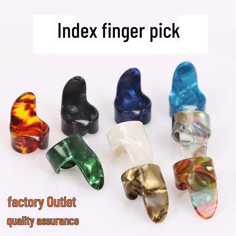 Super Thick Celluloid Guitar Finger and Thumb Picks
Super Thick Celluloid Guitar Finger and Thumb Picks