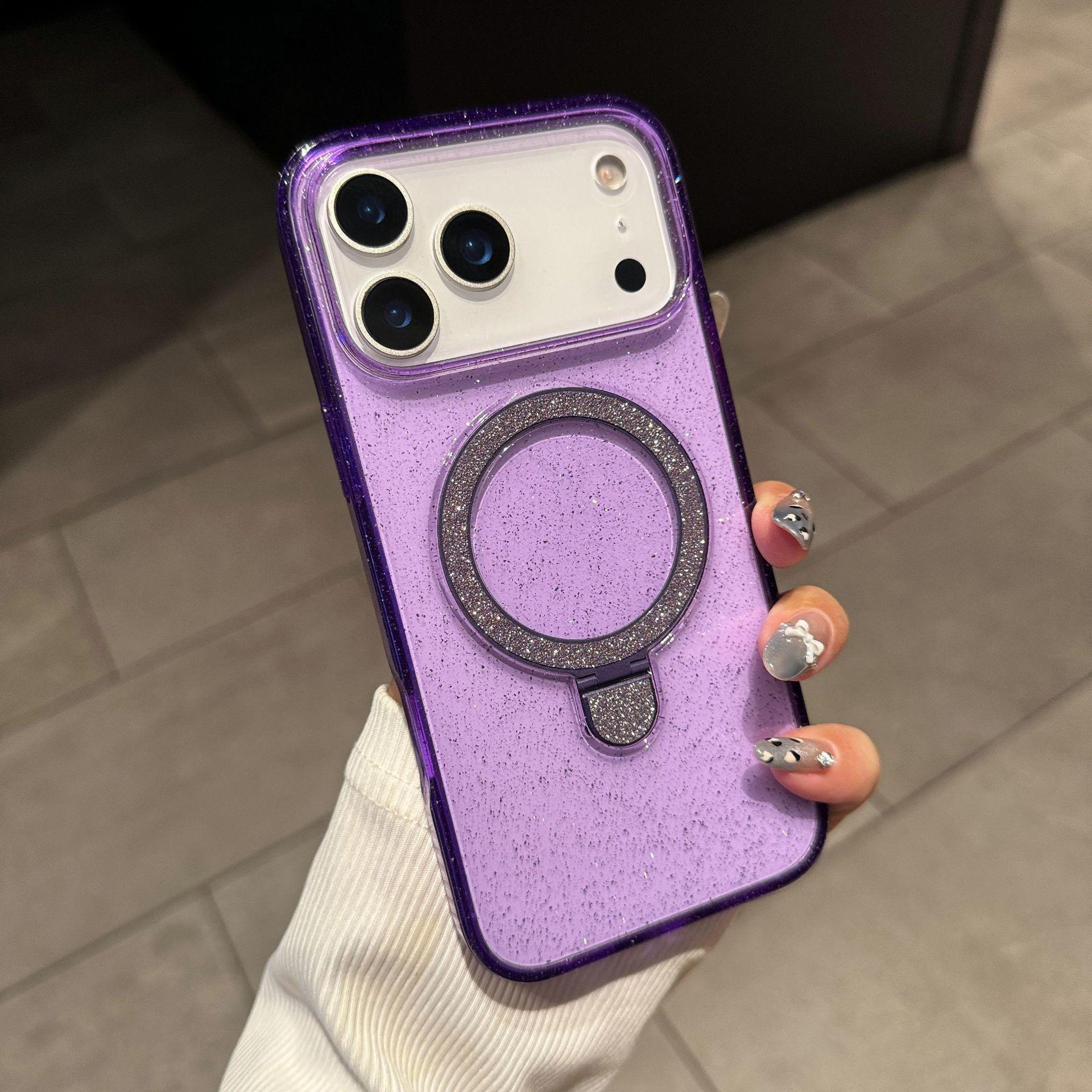Starlight Glitter Phone Case with Stand for iPhone 17, Air 16 Pro Max, and 15 12 Pro Max
Starlight Glitter Phone Case with Stand for iPhone 17, Air 16 Pro Max, and 15 12 Pro Max