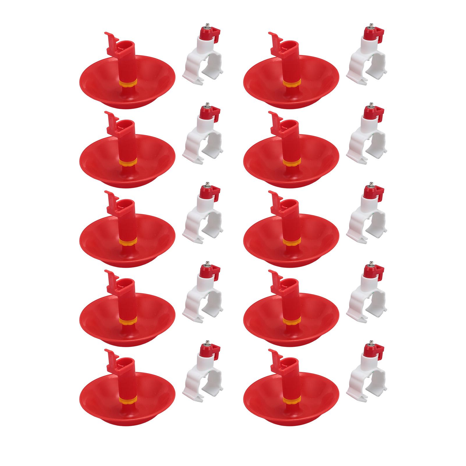 10 Pcs Chicken Water Nipple Drinker Feeders Automatic Water Nipple Drinker System for Gardens Patios Greenhouses Farms
10 Pcs Chicken Water Nipple Drinker Feeders Automatic Water Nipple Drinker System for Gardens Patios Greenhouses Farms