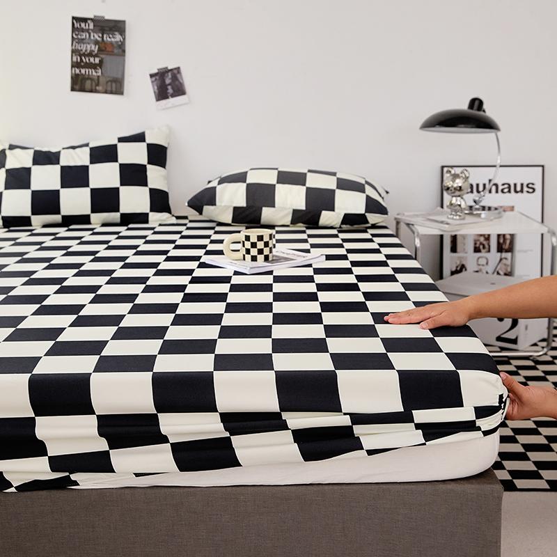 High Quality White Bed Sheet With Elastic Band Single/Queen/King Size Fitted Bed Sheets For Double Beds All-Around Bed Cover Single 90x200cm
High Quality White Bed Sheet With Elastic Band Single/Queen/King Size Fitted Bed Sheets For Double Beds All-Around Bed Cover Single 90x200cm