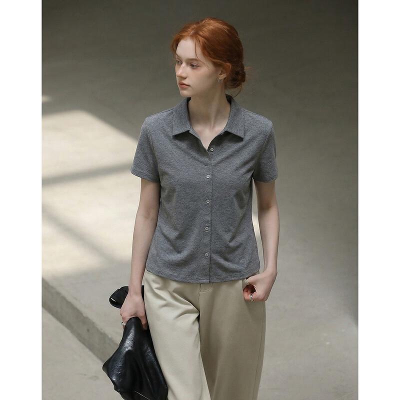 Demana Women s Cotton Blend Doll Collar Short Sleeve T-Shirt S
Demana Women s Cotton Blend Doll Collar Short Sleeve T-Shirt S