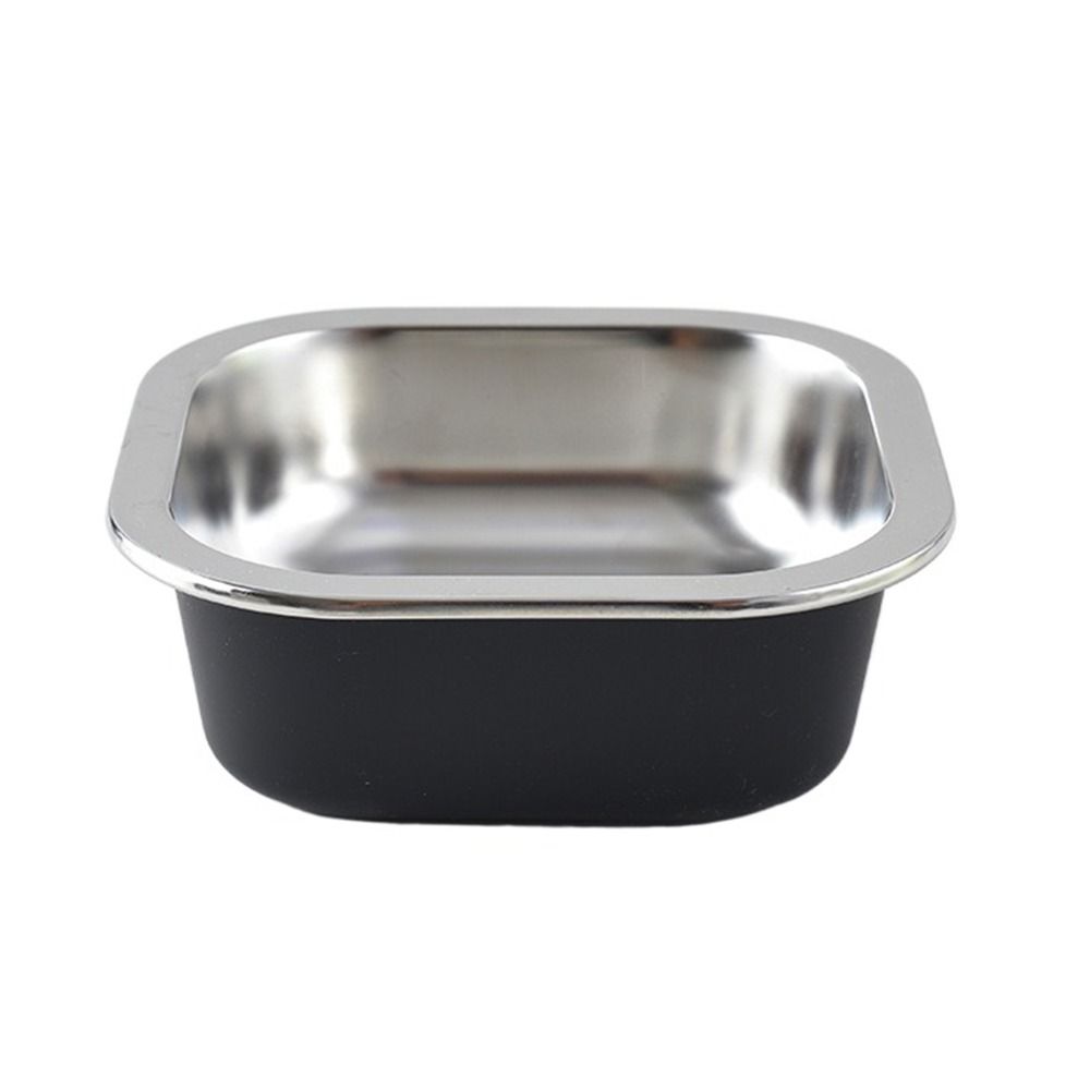 Миска для кормления из нержавеющей стали с резиновым дном, нескользящая, для кошек, прочная миска для домашних животных, для использования в помещении L чёрный
Миска для кормления из нержавеющей стали с резиновым дном, нескользящая, для кошек, прочная миска для домашних животных, для использования в помещении L чёрный