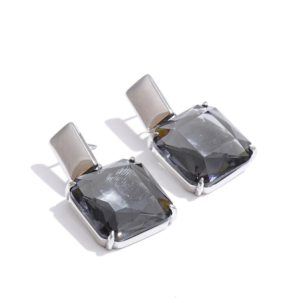 Yhpup AAA Transparent Cubic Zirconia Square Drop Earrings High Quality Stainless Steel Delicate Luxury Premium Jewelry Recommend
Yhpup AAA Transparent Cubic Zirconia Square Drop Earrings High Quality Stainless Steel Delicate Luxury Premium Jewelry Recommend
