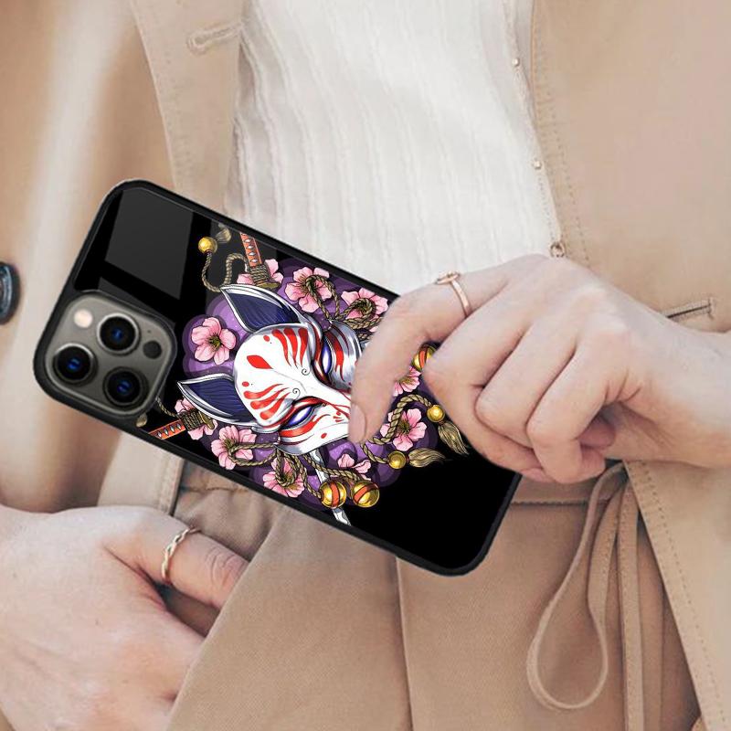 Japanese Kitsune Fox Mask Magnetic Phone Case For APPLE iPhone 17 Air 16 14 13 12 Pro Max 15 Plus Charge With MagSafe Cover iPhone 13mini
Japanese Kitsune Fox Mask Magnetic Phone Case For APPLE iPhone 17 Air 16 14 13 12 Pro Max 15 Plus Charge With MagSafe Cover iPhone 13mini