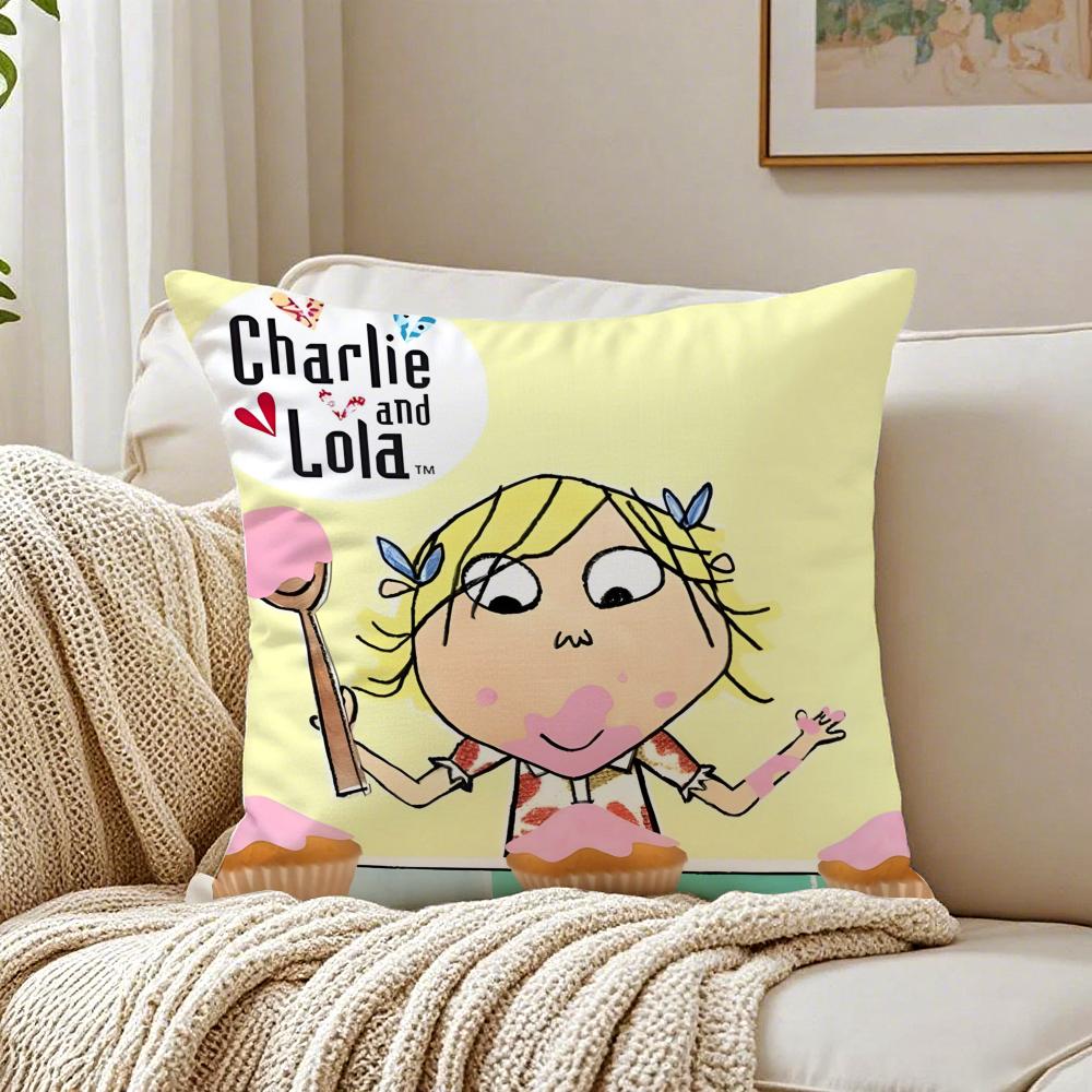 Sweet Cute British Anime CCharlie and Lola anime Cushion Cover Pillowcase Antidustmite living Room Sofa Decor Cushion Room 30X30cm
Sweet Cute British Anime CCharlie and Lola anime Cushion Cover Pillowcase Antidustmite living Room Sofa Decor Cushion Room 30X30cm