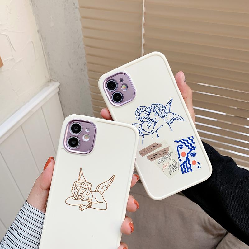 Эскиз Маленький ангел шаблон прямой край случае для IPhone 11 12 X XR XS 7 8 Плюс мягкий силиконовый ударопрочный корпус со съемным листом защиты камеры
Эскиз Маленький ангел шаблон прямой край случае для IPhone 11 12 X XR XS 7 8 Плюс мягкий силиконовый ударопрочный корпус со съемным листом защиты камеры