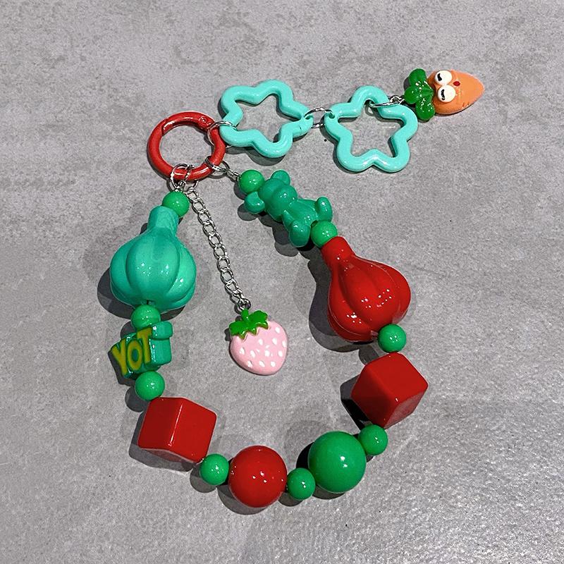 Mobile Phone Lanyard Keychain Short Style Wrist Strap Handmade Beaded Bracelet Pendant Lanyard Anti-Lost Wrist Strap
Mobile Phone Lanyard Keychain Short Style Wrist Strap Handmade Beaded Bracelet Pendant Lanyard Anti-Lost Wrist Strap