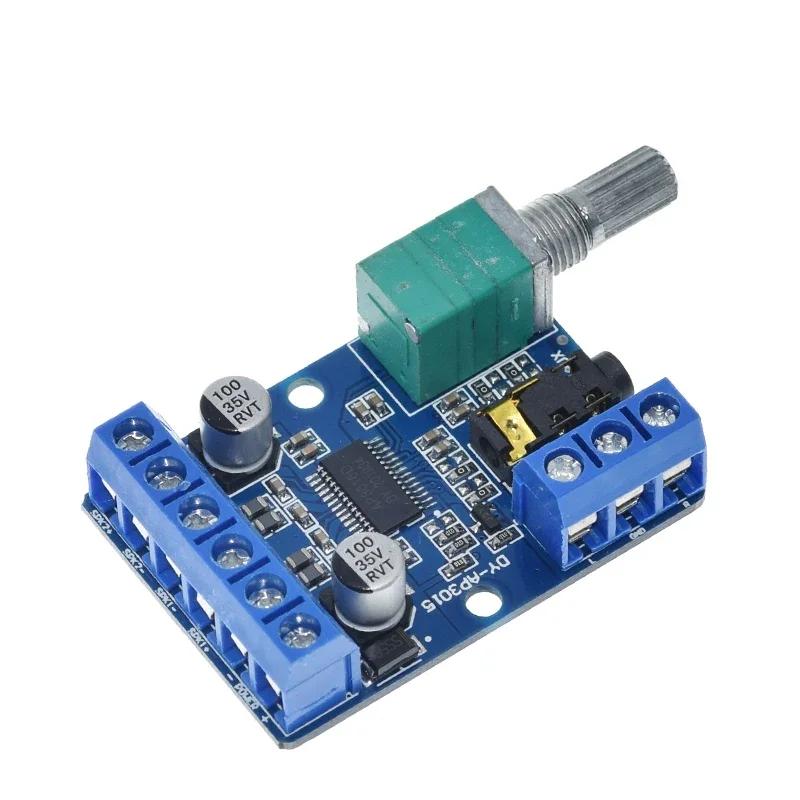 DY-AP3015 DC 8-24V 30W * 2 Class D Dual Channel High Power Stereo Digital Amplifier Board with Adjustable Volume Potentiometer
DY-AP3015 DC 8-24V 30W * 2 Class D Dual Channel High Power Stereo Digital Amplifier Board with Adjustable Volume Potentiometer