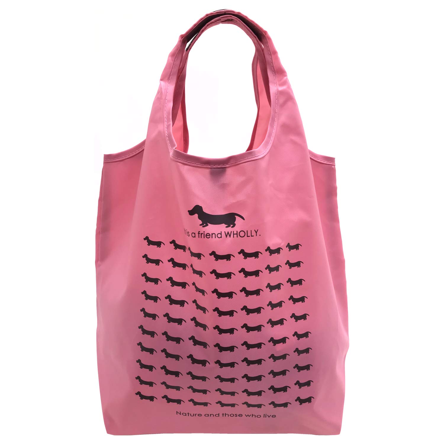Yubisha Eco Bag Dog Pattern Pink Height 31 x Width 25 x Depth 18cm WHOLLY Foldable Compact Shopping Bag Approx. 3L01-01
Yubisha Eco Bag Dog Pattern Pink Height 31 x Width 25 x Depth 18cm WHOLLY Foldable Compact Shopping Bag Approx. 3L01-01