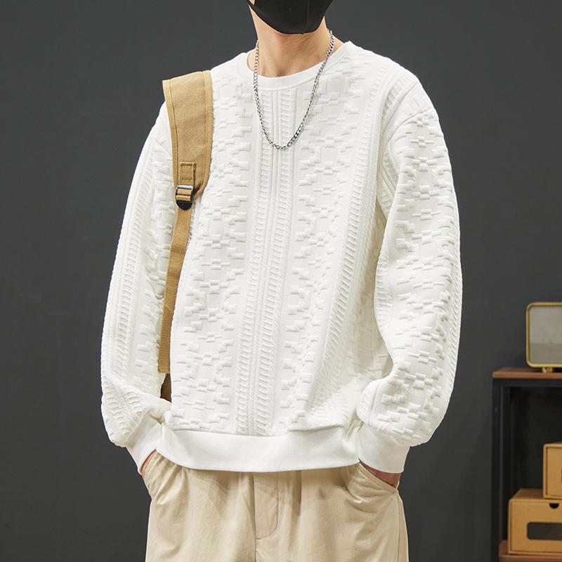 Мужской свитшот с круглым вырезом Весна Осень Новый стиль Модный Трендовый Повседневный Свободный Однотонный Минималистичный Пуловер без капюшона L белый
Мужской свитшот с круглым вырезом Весна Осень Новый стиль Модный Трендовый Повседневный Свободный Однотонный Минималистичный Пуловер без капюшона L белый