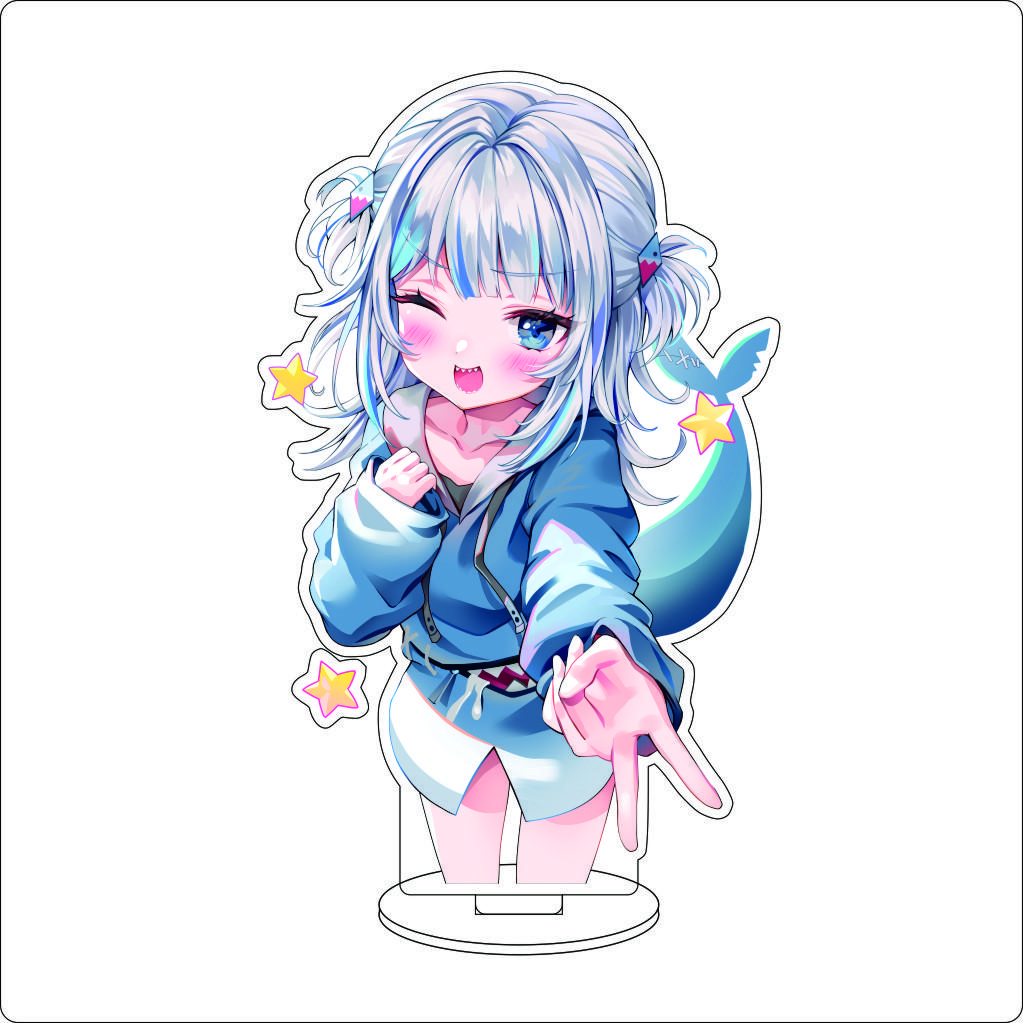 16CM Anime Cosplay Acrylic Stand Ornaments Gawr Gura Figure Stand Halloween Christmas Fans Gifts 16CM
16CM Anime Cosplay Acrylic Stand Ornaments Gawr Gura Figure Stand Halloween Christmas Fans Gifts 16CM