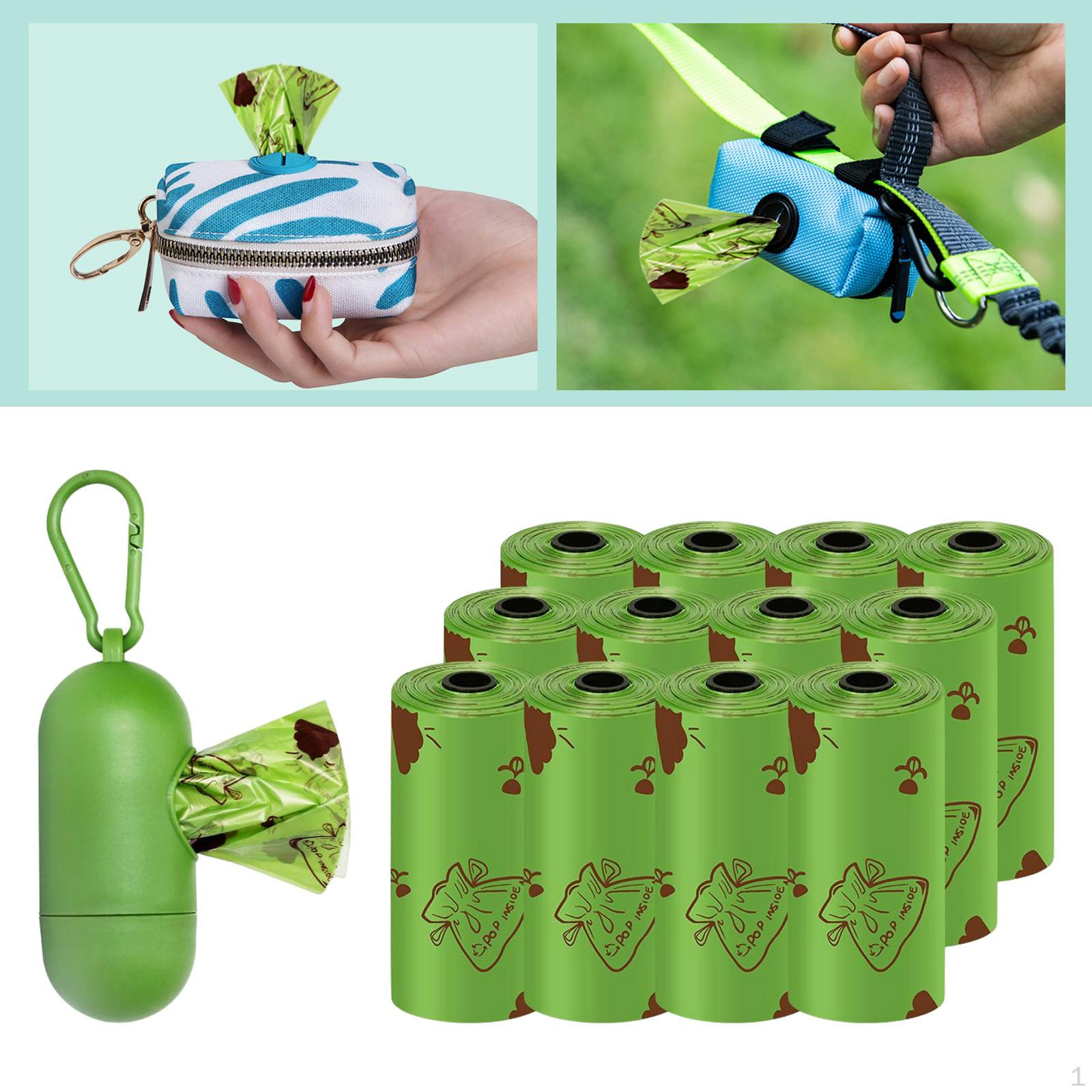 Dog Waste Bags with Dispenser Extra Thick Refill Rolls Leakproof Pet 12 Rolls
Dog Waste Bags with Dispenser Extra Thick Refill Rolls Leakproof Pet 12 Rolls