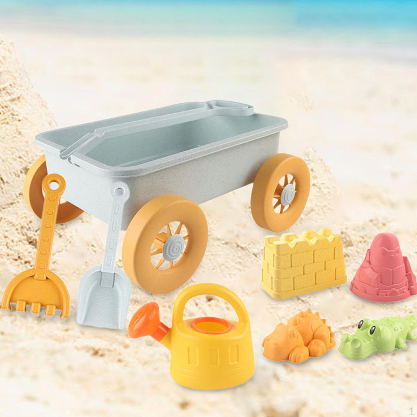 8 Pieces Sand Castle Beach Toys Sandbox Toy Kids Cart Casting Building for
8 Pieces Sand Castle Beach Toys Sandbox Toy Kids Cart Casting Building for