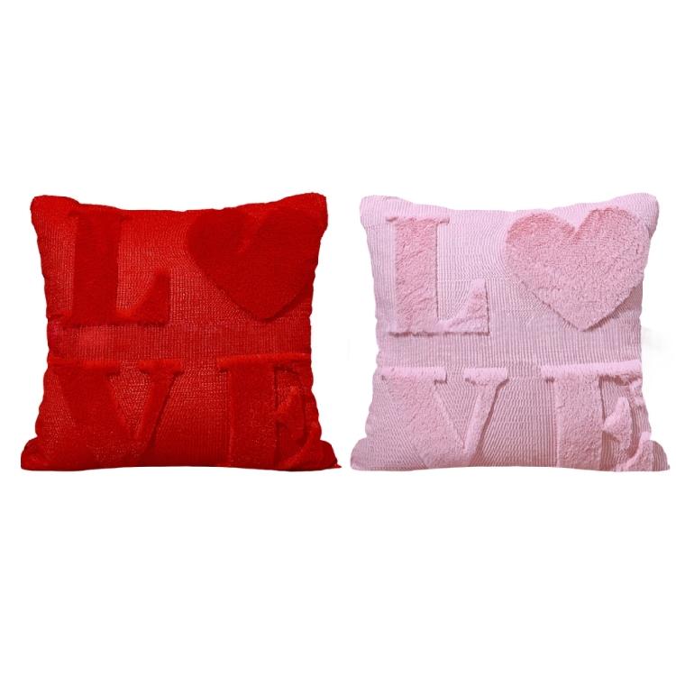 2Pcs Decorative Love Heart Tufted Plush Pillow Cover with Zippers Valentines Day Square Cushion Cover for Wedding Gift 1
2Pcs Decorative Love Heart Tufted Plush Pillow Cover with Zippers Valentines Day Square Cushion Cover for Wedding Gift 1