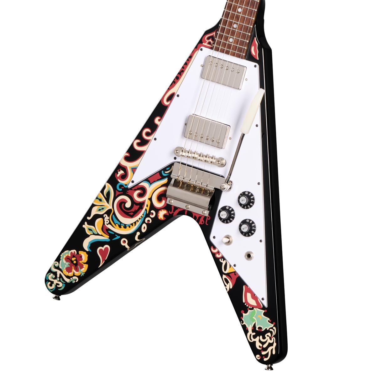by Gibson Custom Jimi Hendrix Flying V Ebony Jimi Hendrix Epiphone/Inspired Love Drops
by Gibson Custom Jimi Hendrix Flying V Ebony Jimi Hendrix Epiphone/Inspired Love Drops