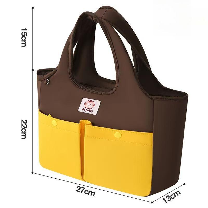 2026 New Contrast Color Insulated Lunch Bag Large Capacity Portable Thermal Tote Bag for Office Workers Outdoor 27x13x22cm коричневый
2026 New Contrast Color Insulated Lunch Bag Large Capacity Portable Thermal Tote Bag for Office Workers Outdoor 27x13x22cm коричневый
